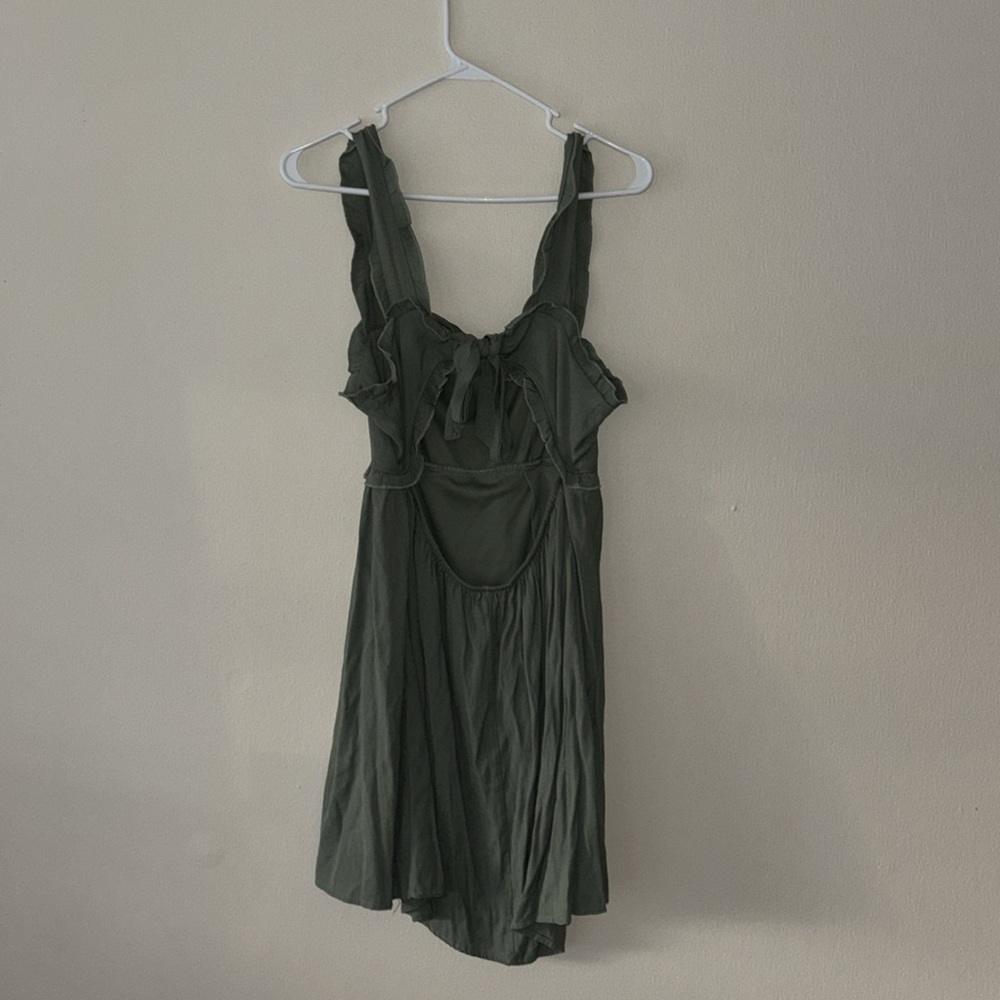 Mi Ami Sage Green Dress - Picture 3 of 5